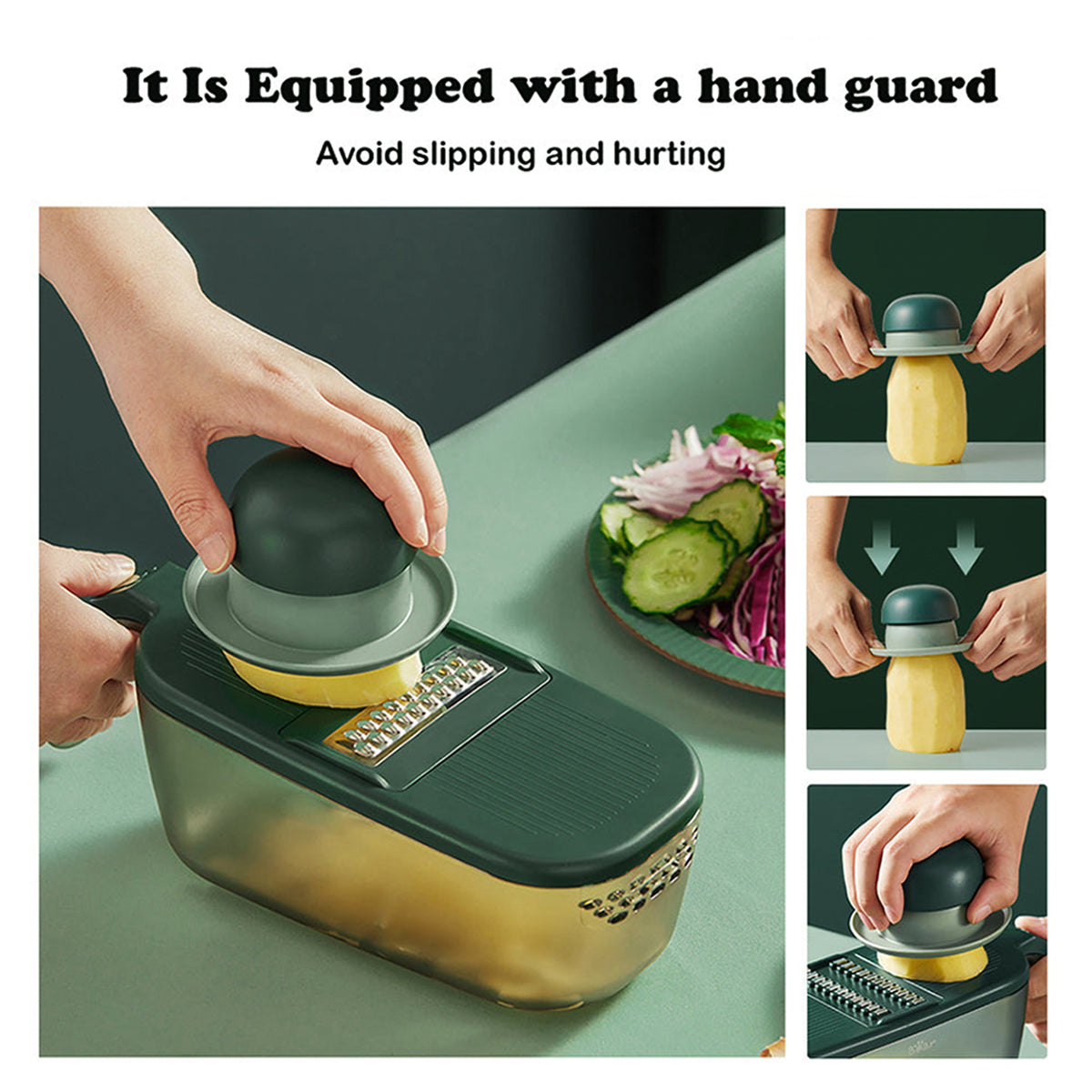 Bear 6 in 1 Multi-function Vegetable Cutter Bear 6 in 1 Multi-function Vegetable Cutter