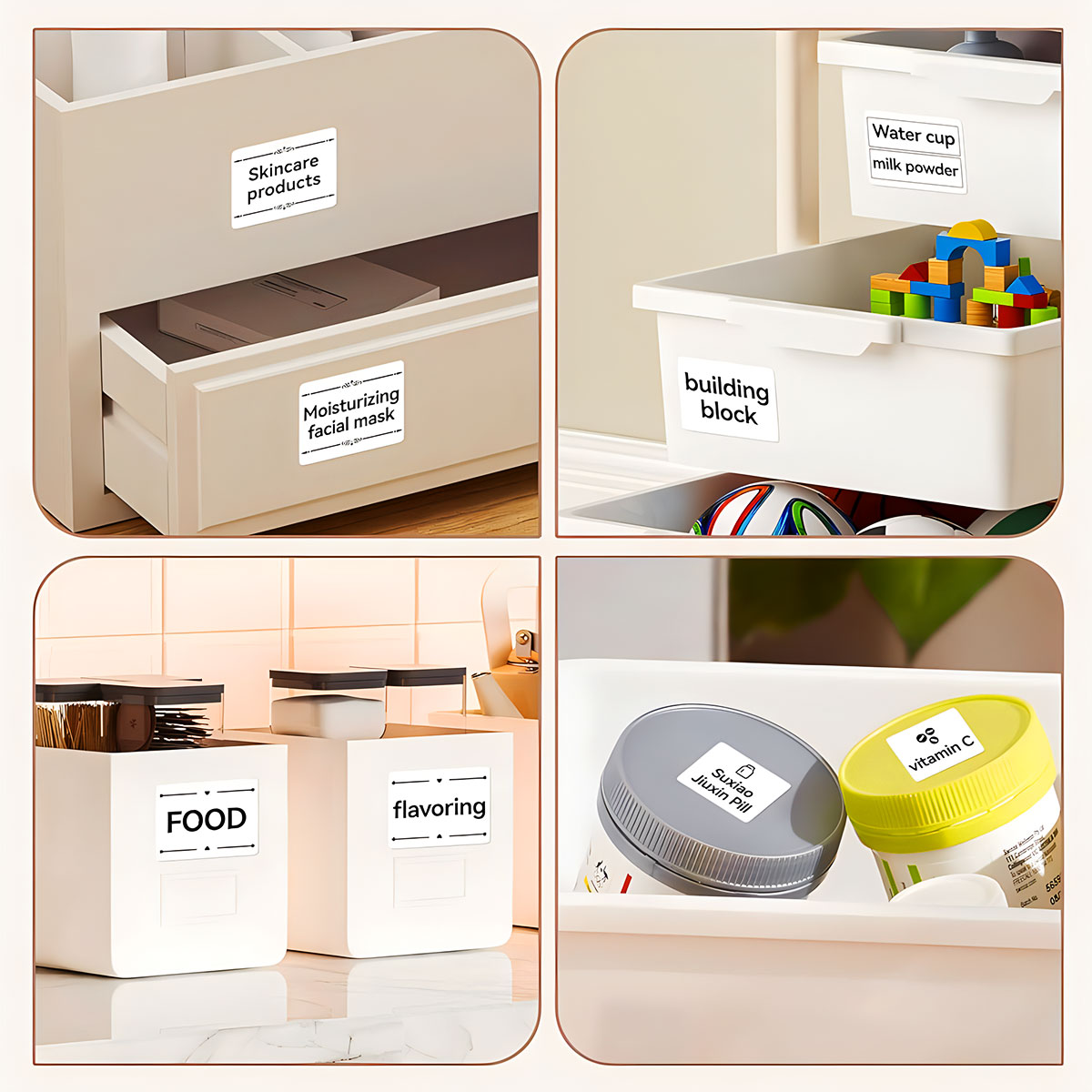 NIIMBOT Thermal Label Paper Waterproof Oil-proof Label Sticker For D11/D101/D110 NIIMBOT Thermal Label Paper Waterproof Oil-proof Label Sticker For D11/D101/D110