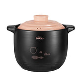 Bear Heat Resistant Spodumene Ceramic Cooking Casserole 6.5L
