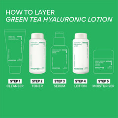 INNISFREE Green Tea Hyaluronic Lotion 170ml Hydrating Facial Toner