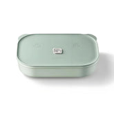 BUYDEEM CT3008 Ceramic Food Storage Container With Airtight Lid Stackable Bento Lunch Box 1L