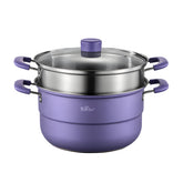 Bear 2 Layer Stainless Steel Steamer Pot