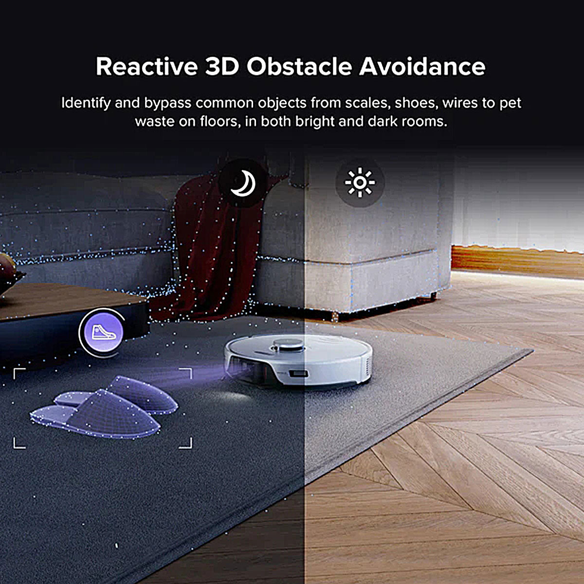 Roborock S8 Pro Ultra Robot Vacuum and Mop Cleaner with RockDock™ Ultra (White)