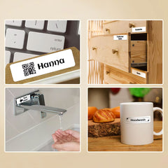 NiiMbot Hot Stamping White Label Paper 14*40mm 80pcs For B18