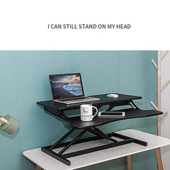 Height Adjustable Sit Stand Desk Riser
