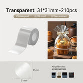 Niimbot B21/B3S/B1/B31 Label - Transparent