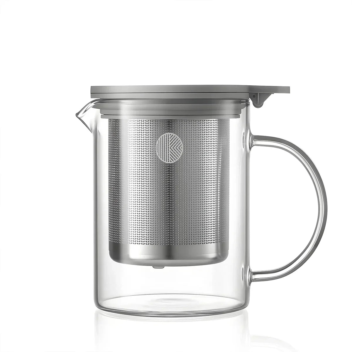 Buydeem Tea Pot Glass With Bracket 500ml Buydeem Tea Pot Glass With Bracket 500ml
