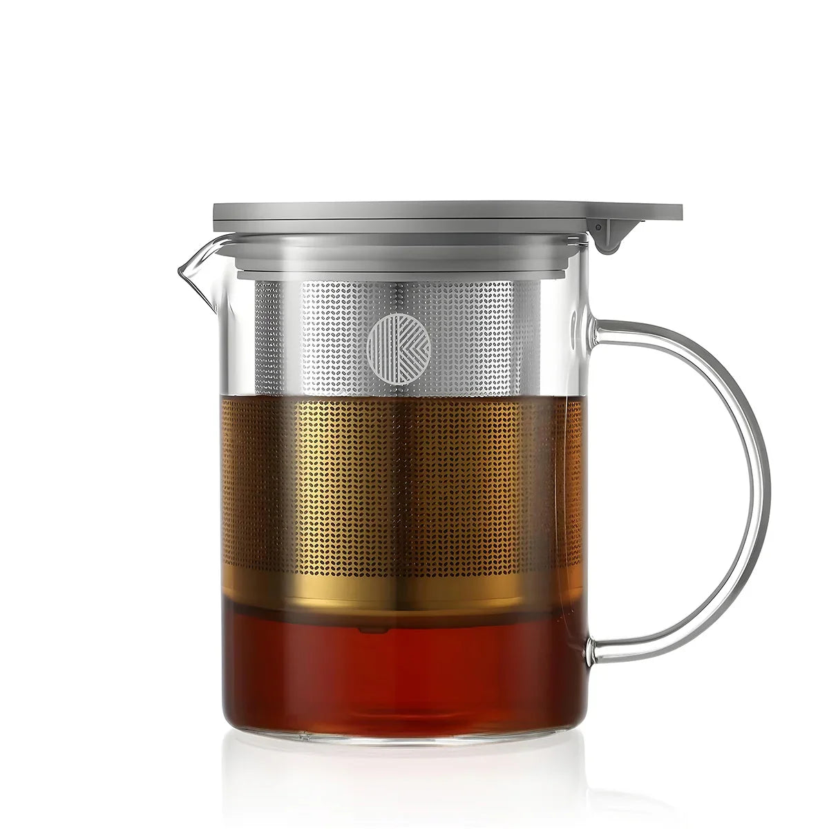 Buydeem Tea Pot Glass With Bracket 500ml Buydeem Tea Pot Glass With Bracket 500ml