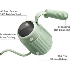 BUYDEEM Gooseneck Pour Over Coffee Kettle Green
