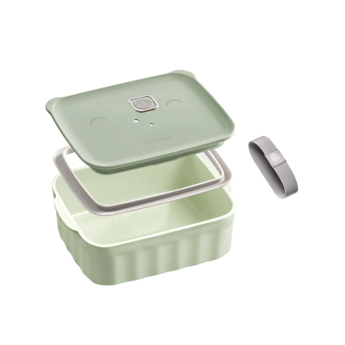 BUYDEEM CT1006 Ceramic Food Storage Bento Lunch Box