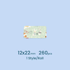 NIIMBOT label paper Rabbit theme For D11/D101/D110 R12*22-260