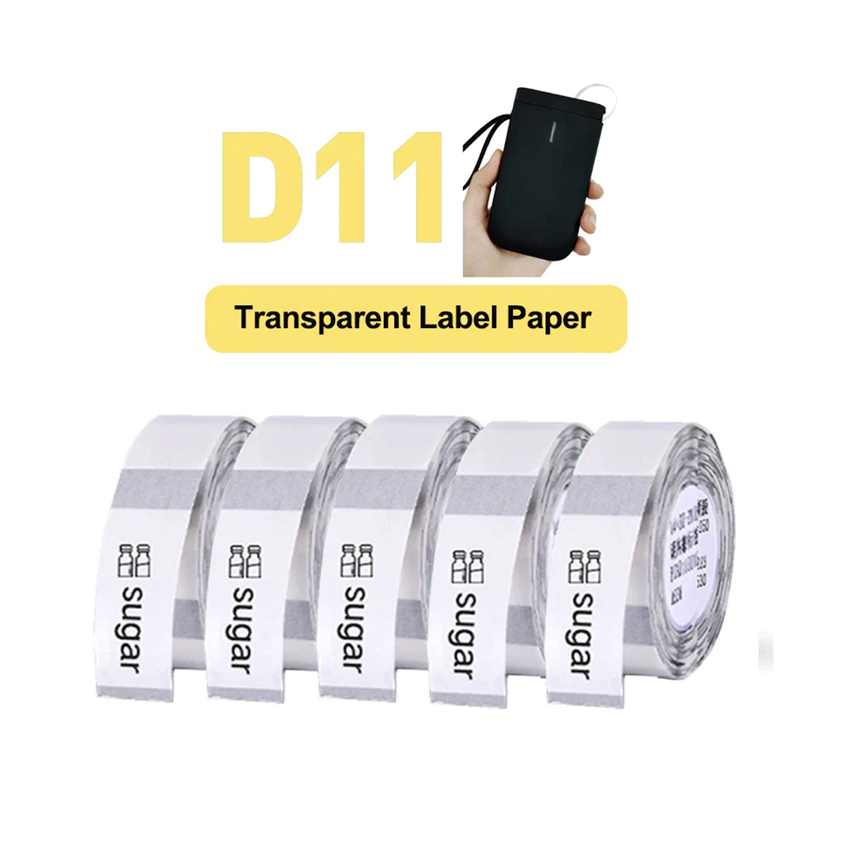 NiiMbot Thermal Label Paper Waterproof Oil-proof Label Sticker For D11/D101/D110
