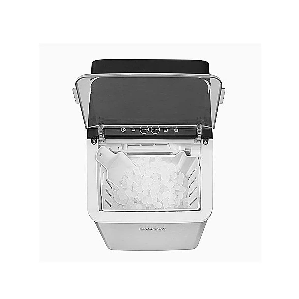 Morphy Richards Nugget 150W Electric Commercial Ice Maker 1.1L Bin Storage SS Morphy Richards Nugget 150W Electric Commercial Ice Maker 1.1L Bin Storage SS