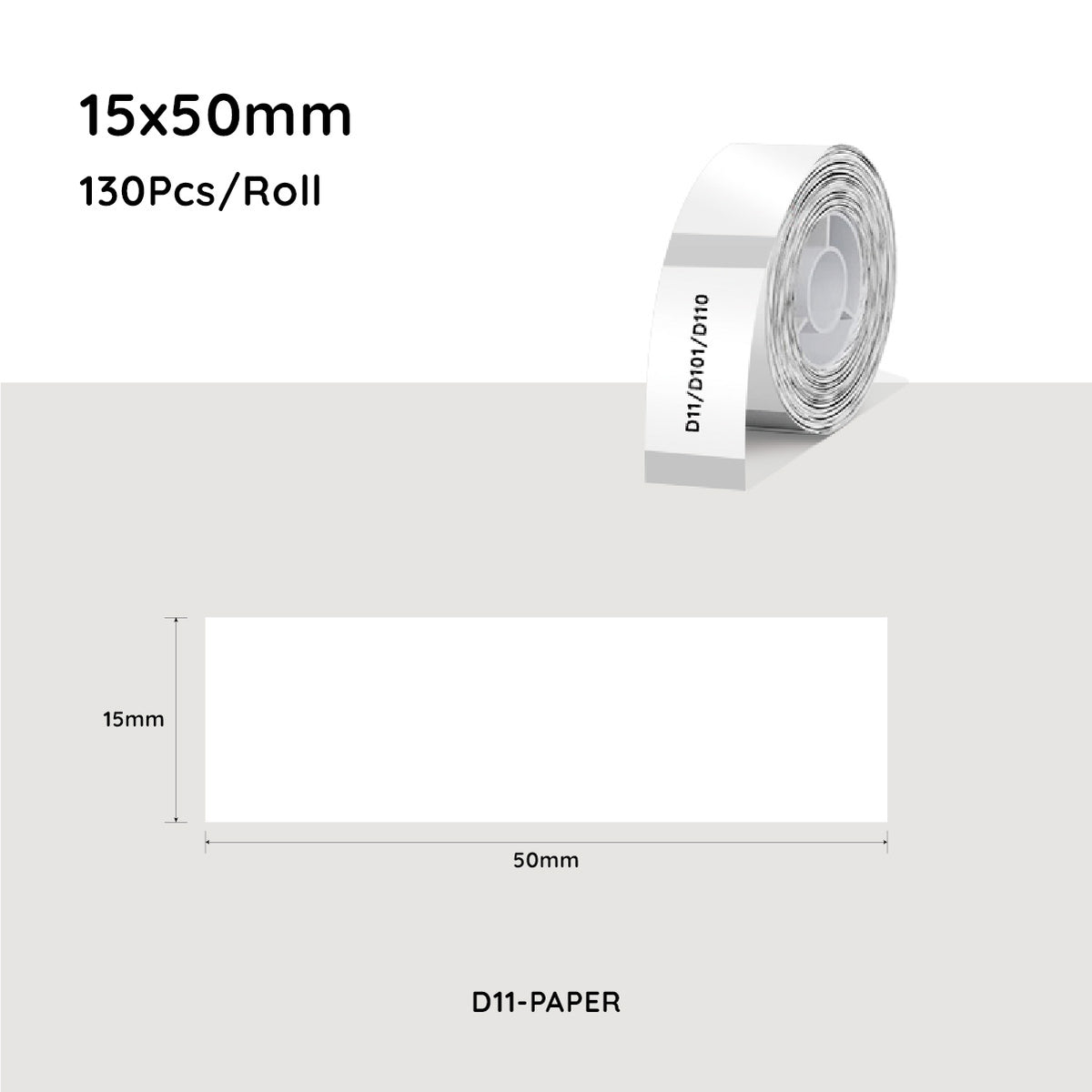 NIIMBOT Thermal Label Paper Waterproof Oil-proof Label Sticker For D11/D101/D110