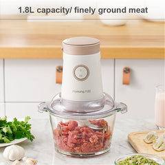 Joyoung 1.8L Electric Multifunction Meat Grinder - Adjustable Stalls, Enema