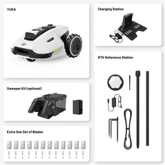 MAMMOTION YUKA 1000: Perimeter Wire Free Robot Lawn Mower