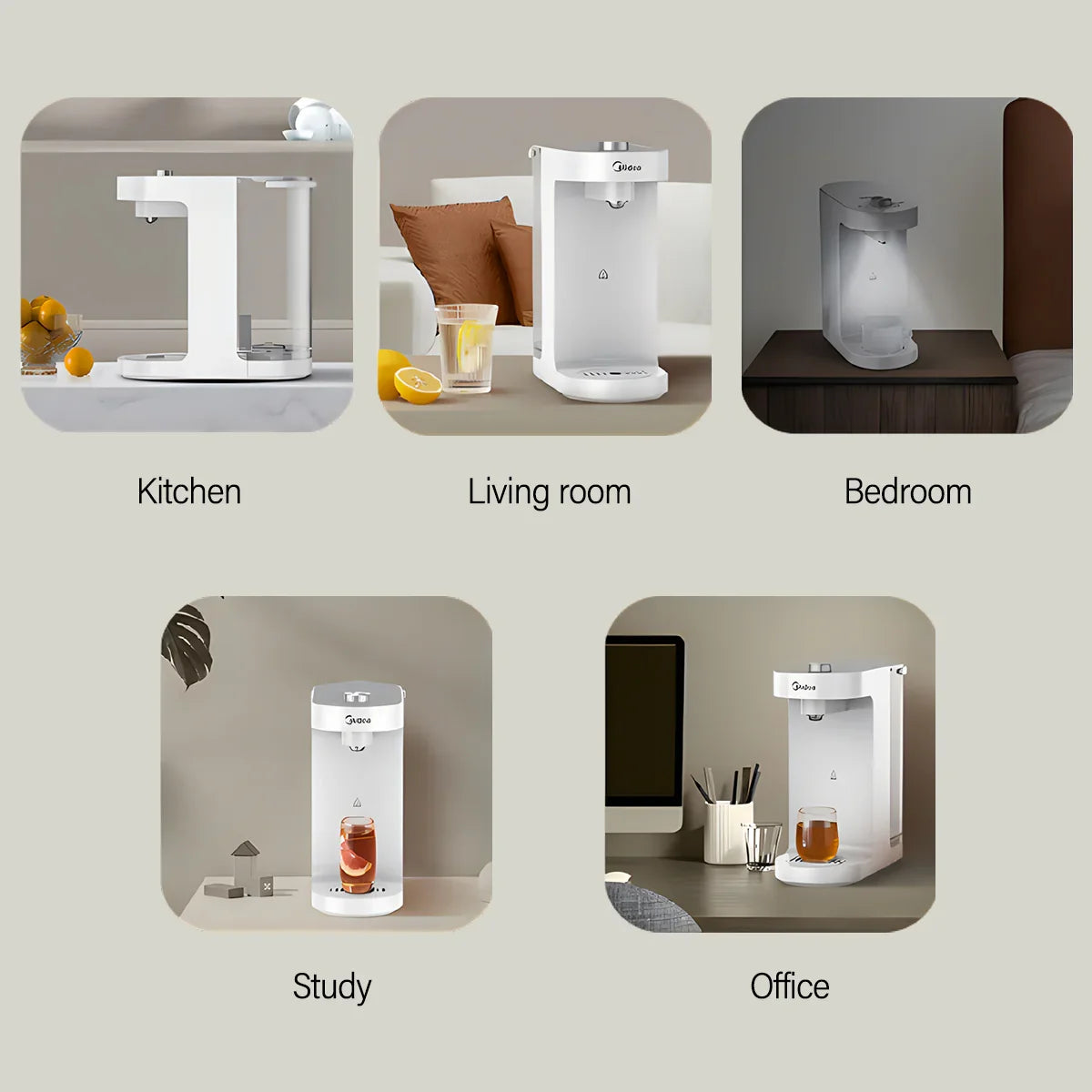 Midea Instant Hot Countertop Water Dispenser With Filter Midea Instant Hot Countertop Water Dispenser With Filter