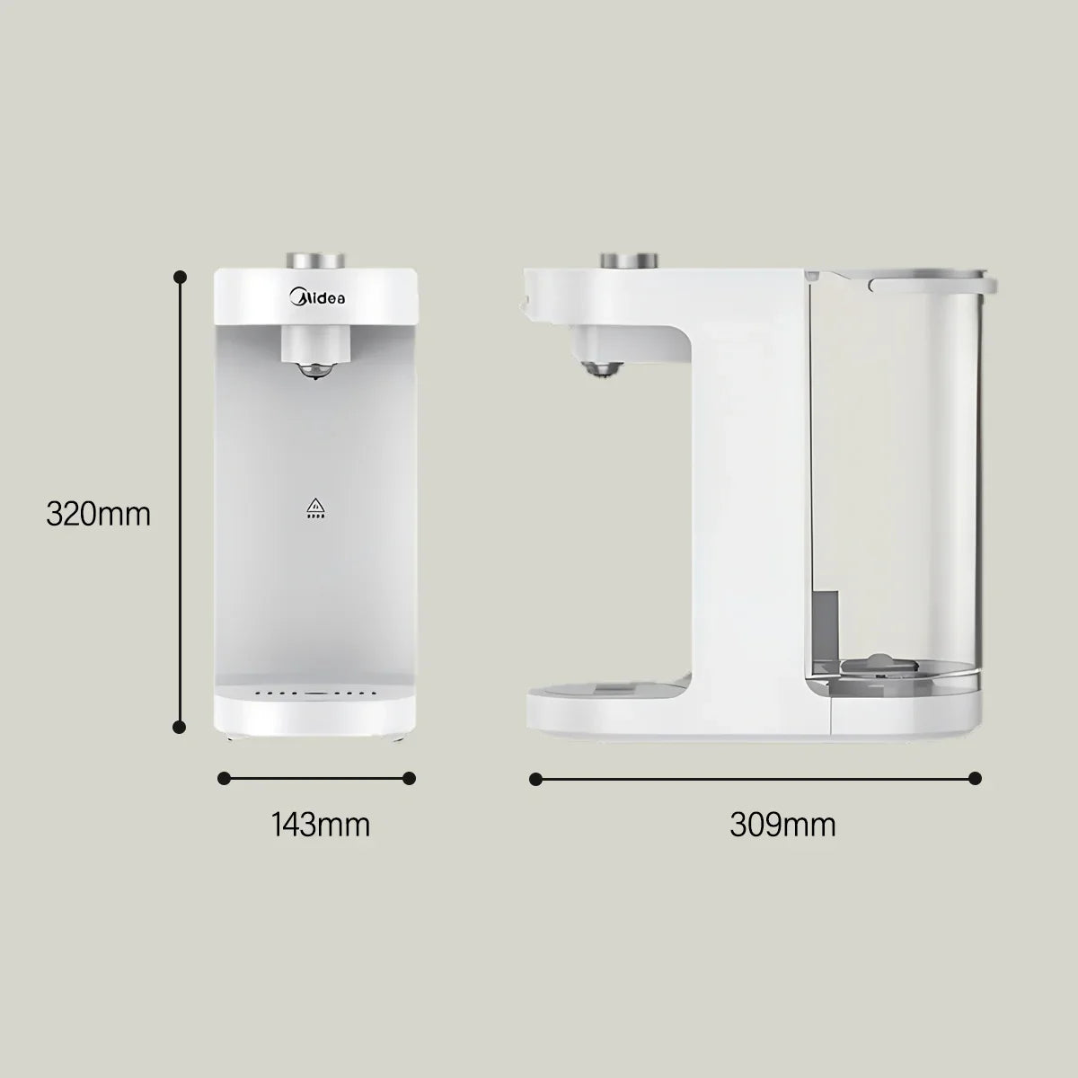Midea Instant Hot Countertop Water Dispenser With Filter Midea Instant Hot Countertop Water Dispenser With Filter