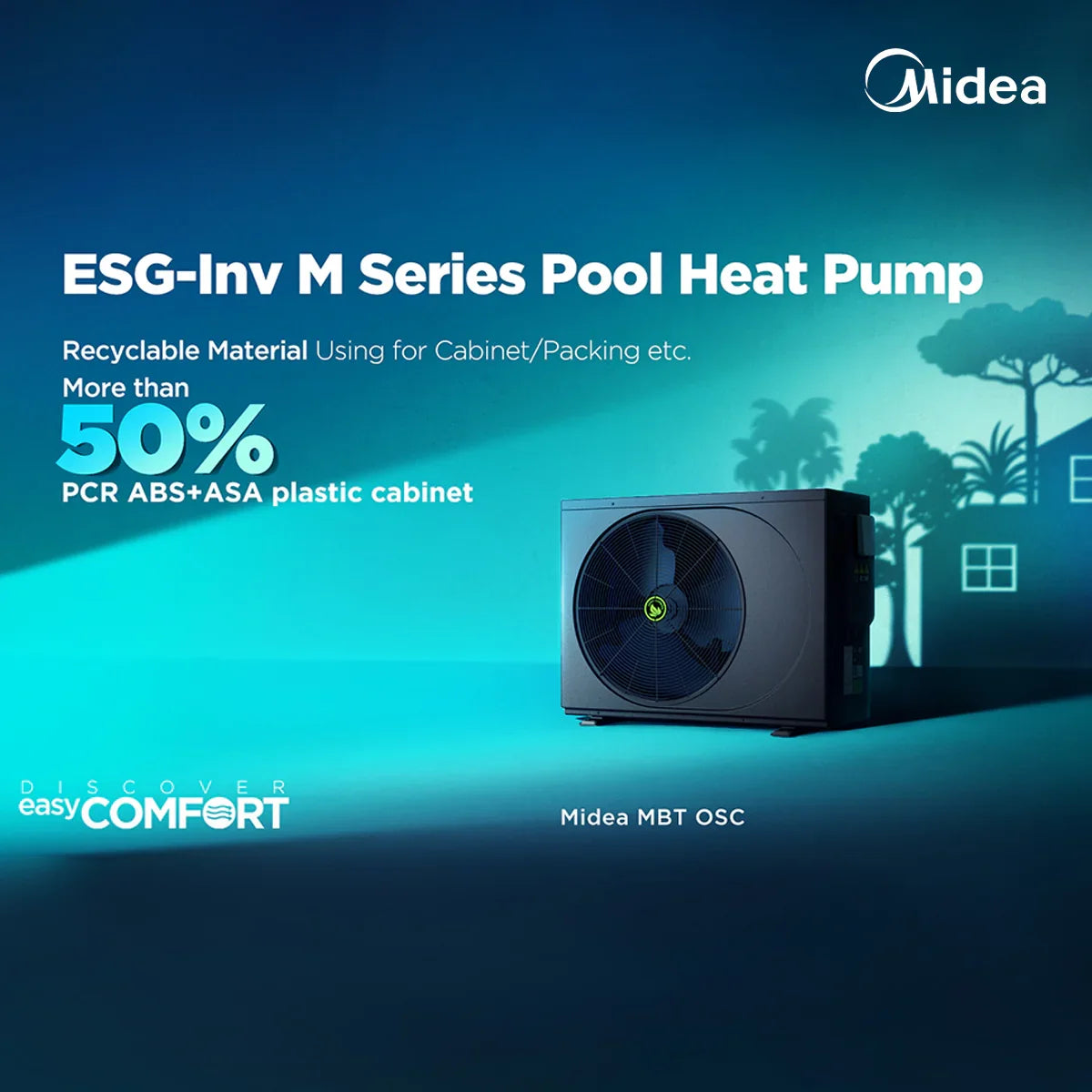 Midea ESG-Inv M Series Pool Heat Pump 20KW Midea ESG-Inv M Series Pool Heat Pump 20KW