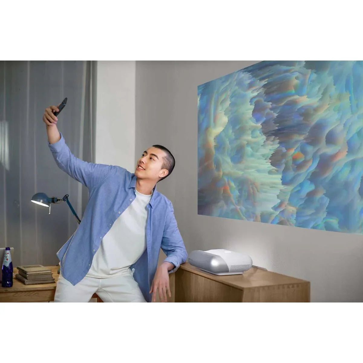 JMGO O1 1080P Ultra Short Throw Smart LED Projector JMGO O1 1080P Ultra Short Throw Smart LED Projector