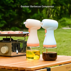 Hoper Layer Multi-Function Oil Sprayer for Cooking Blue/Yellow