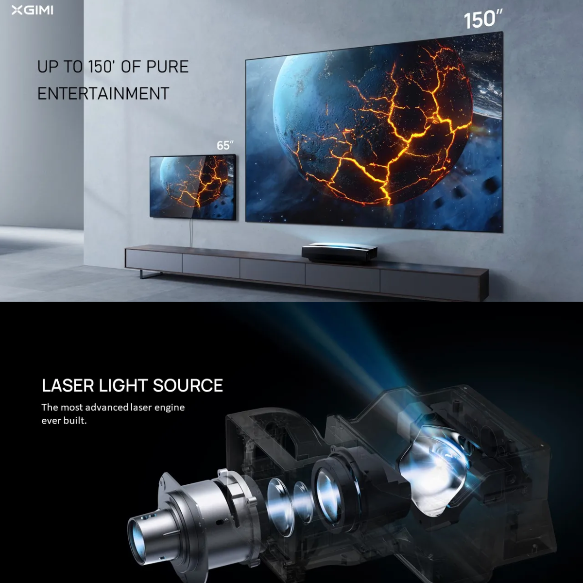 XGIMI aura 4k ultra short throw laser projector AURA | 4K ULTRA HD