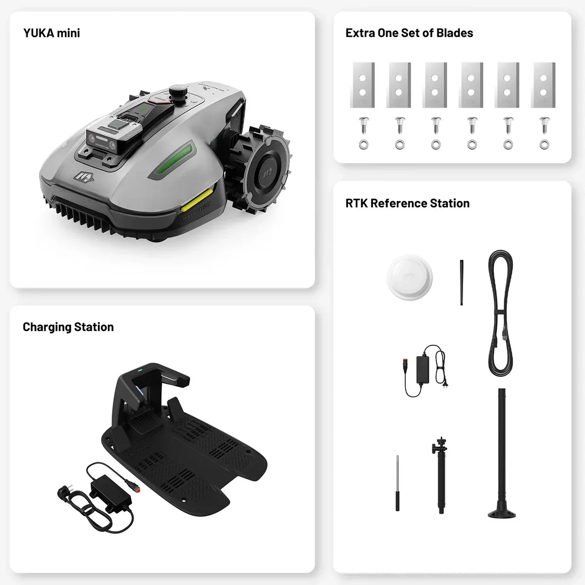 MAMMOTION YUKA mini 600: Perimeter Wire Free Robot Lawn Mower MAMMOTION YUKA mini 600: Perimeter Wire Free Robot Lawn Mower