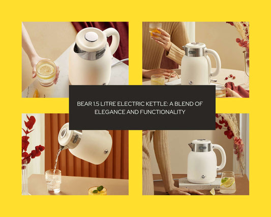 BEAR 1.5 Litre Electric Kettle: A Blend of Elegance and Functionality