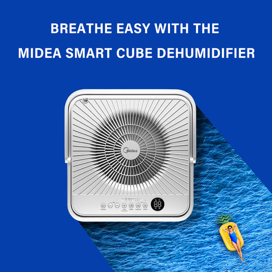 🌿Breathe Easy with the Midea Smart Cube Dehumidifier!