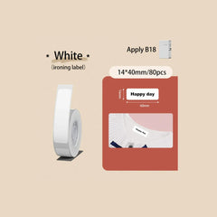 NiiMbot B18 Hot Stamping White Label Paper