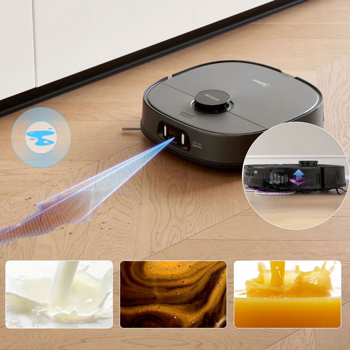 Midea V15 Pro Robotic Vacuum and Mop MV15ULTRAAPK