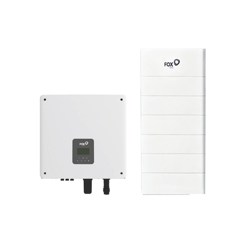 FoxESS 41.93kWh CQ6 Energy Storage & 5kW Single Phase Hybrid Inverter (H1-5.0-E-G2)