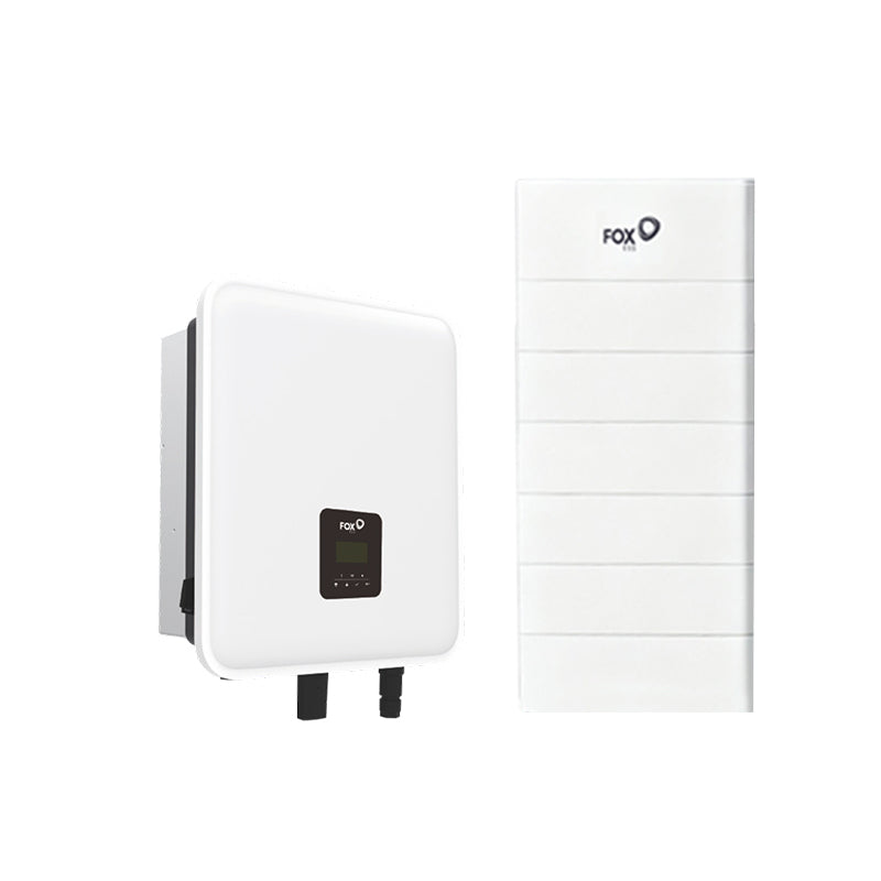 FoxESS 41.93kWh CQ6 Energy Storage & 5kW Single Phase Hybrid Inverter (H1-5.0-E-G2)