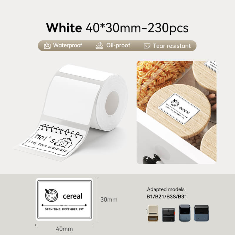 Niimbot B21/B3S/B1/B31 Label - Functional