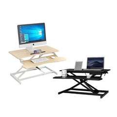 Height Adjustable Sit Stand Desk Riser