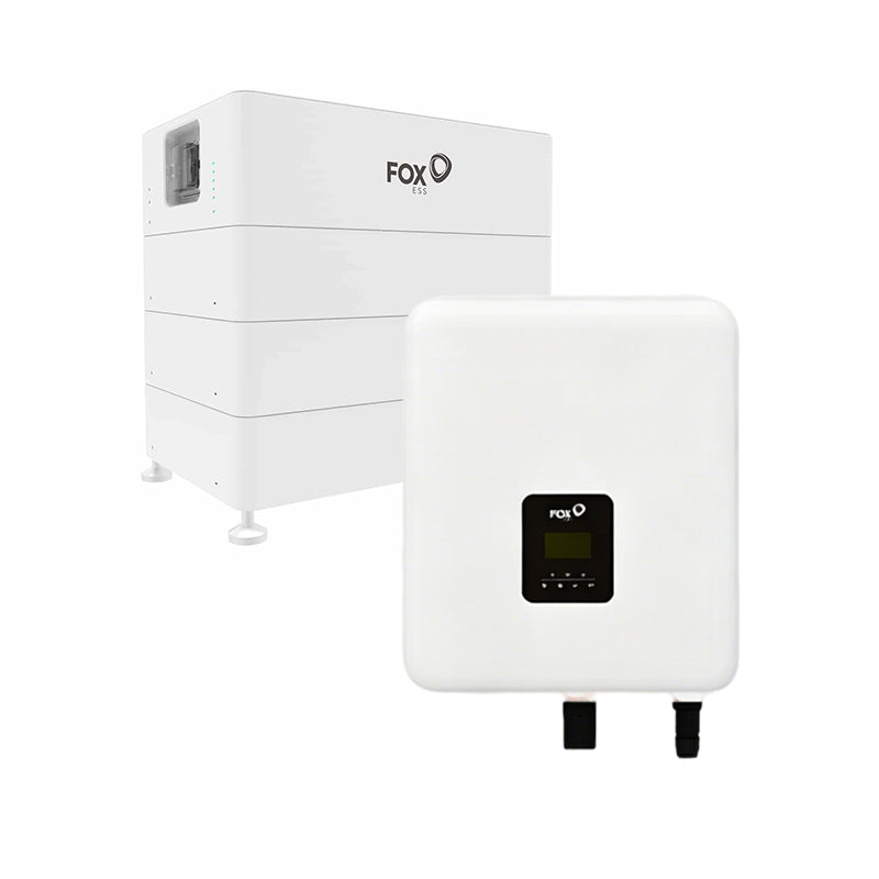 FoxESS 18.64kWh EQ4800 Energy Storage & 10kW Single Phase Hybrid Inverter (KH 10KW inverter)