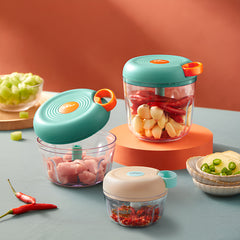 Bear Manual Food Chopper 900ml CX-D0005