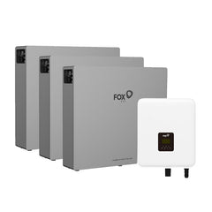 FoxESS 31.08kWh EP11 HV Energy Storage & 5kW Single Phase Hybrid Inverter (H1-5.0-E-G2)