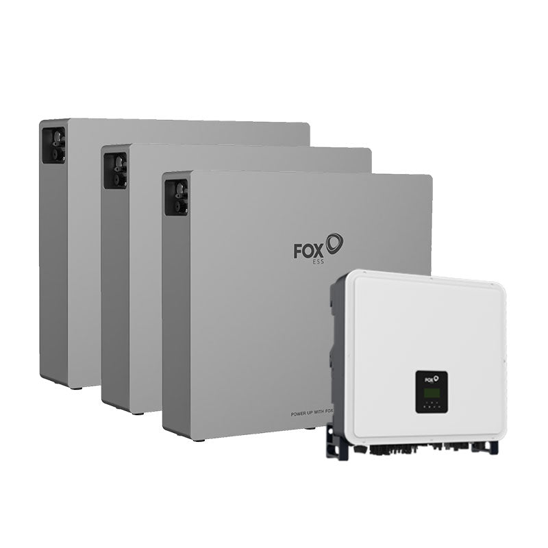 FoxESS 31.08kWh EP11 HV Energy Storage & 5kW Single Phase Hybrid Inverter (H1-5.0-E-G2)