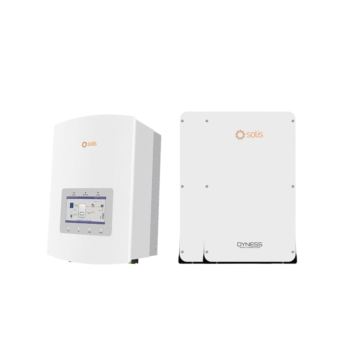 Solis 20.48kWh AC Coupled Battery System & 5kW Three Phase Hybrid Inverter (IG-SOL-S5-EH1P5K-L)