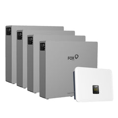 FoxESS 41.44kWh EP11 HV Energy Storage & 10kW Single Phase Hybrid Inverter (KH-10.0-E-G2)