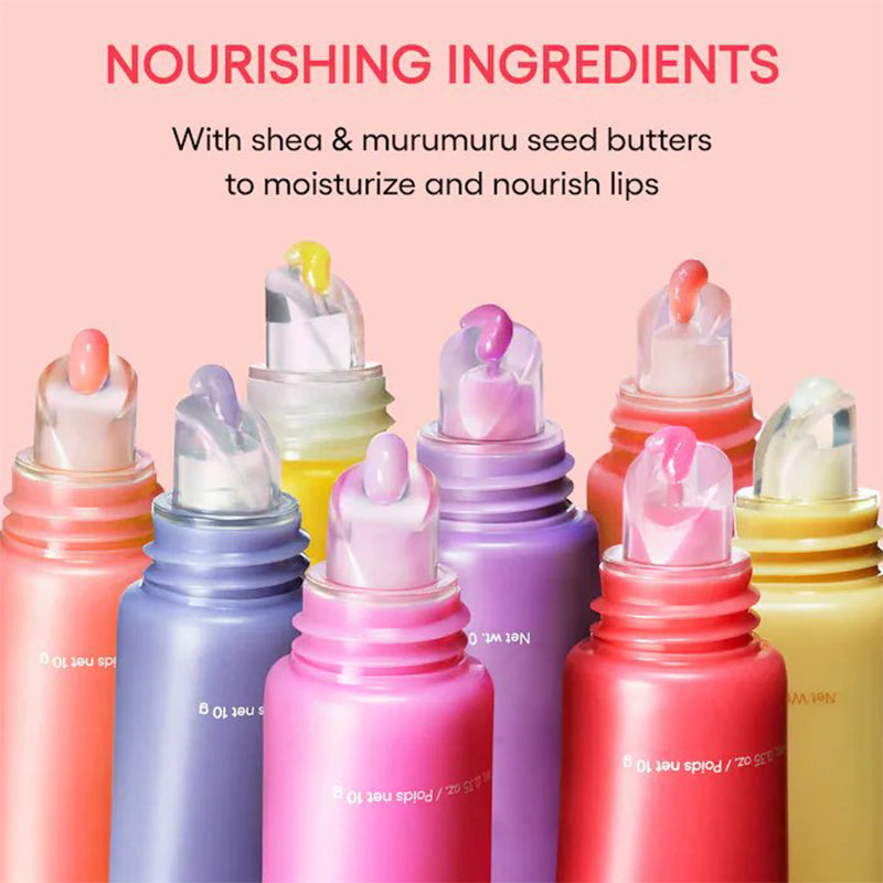 LANEIGE Glowy Lip Minis Set 4 x Hydrating High-Shine Lip Balm Gift Set