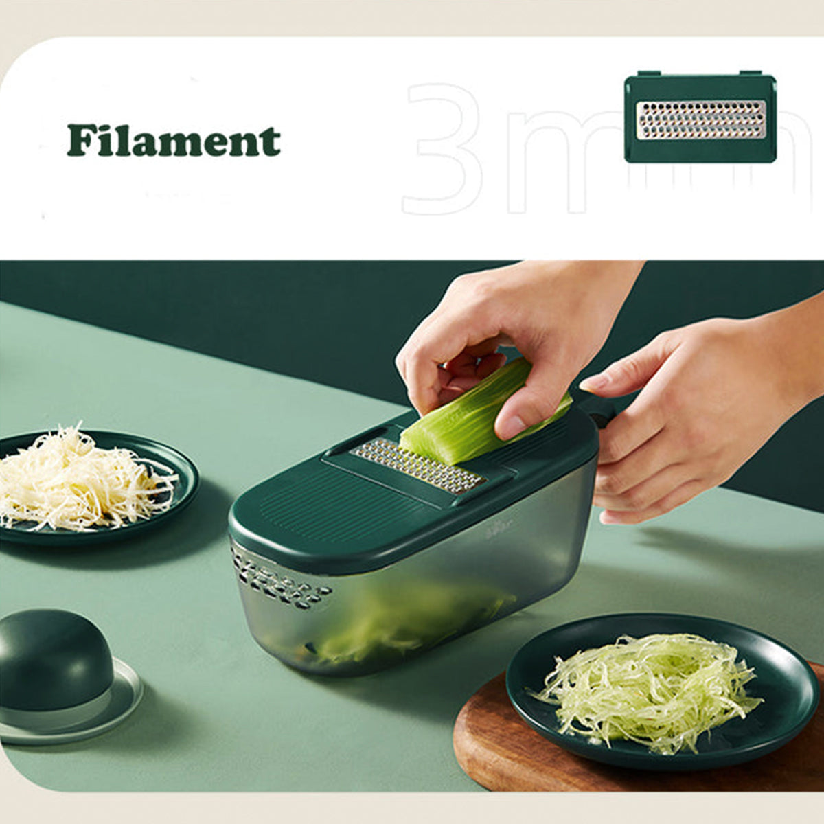 Bear 6 in 1 Multi-function Vegetable Cutter