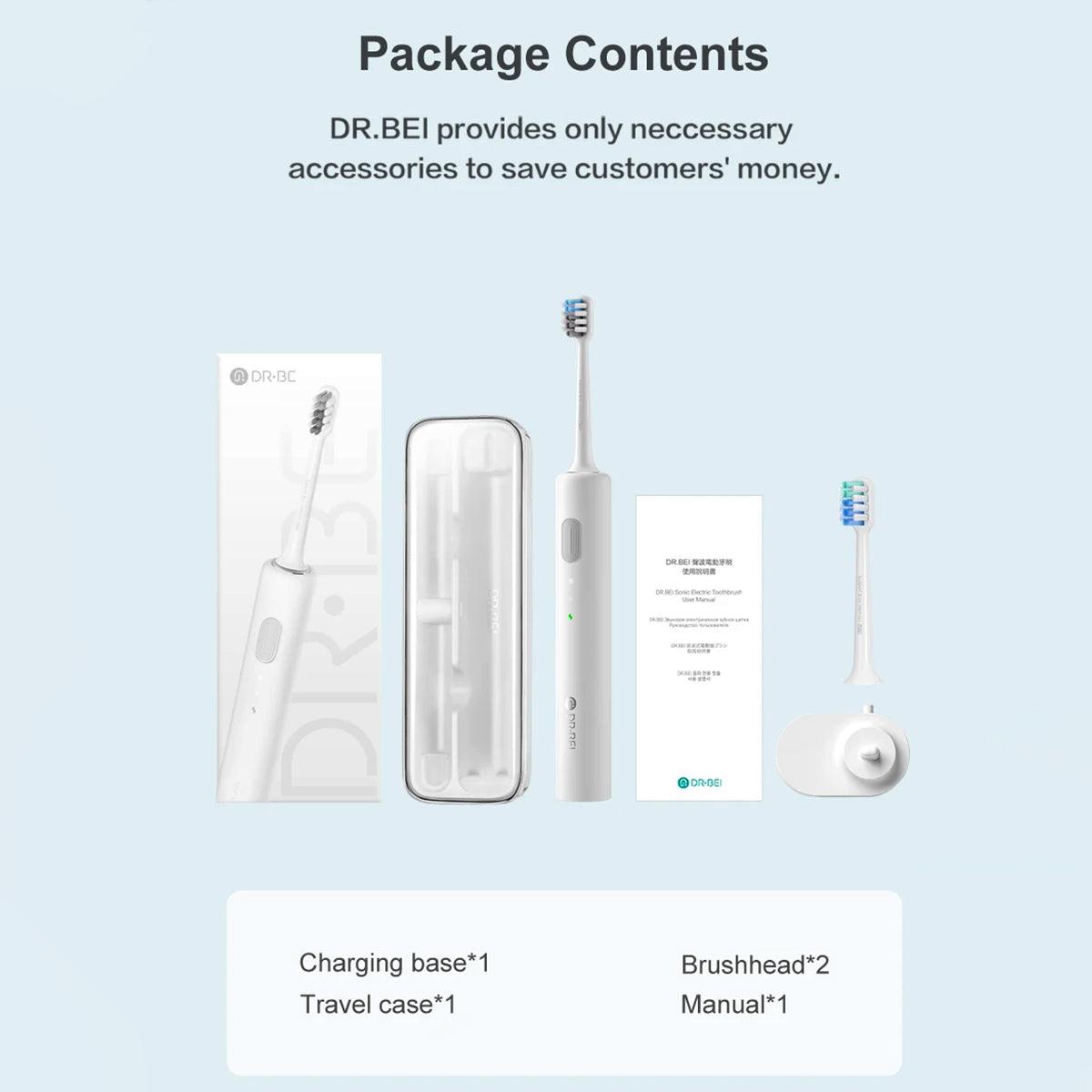 DR.BEI Sonic Electric Toothbrush BET-C01