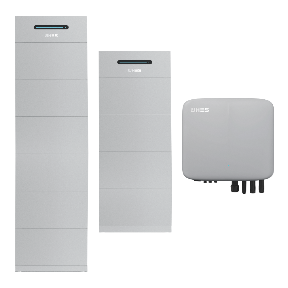 WHES 49.9kWh High Voltage LFP Battery & 10kW Three Phase Hybrid Inverter with CT(WH-THA103)