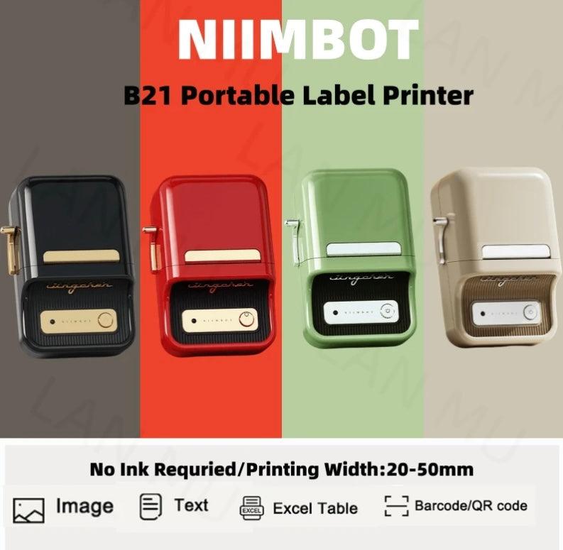 NIIMBOT B21 多色热敏标签打印机