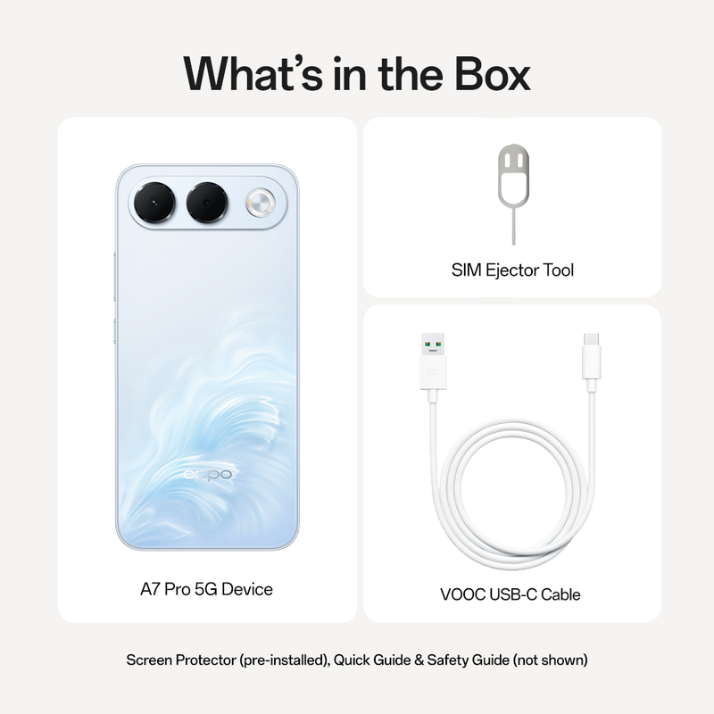 OPPO A7 Pro 5G 6GB+128GB Surfing Blue