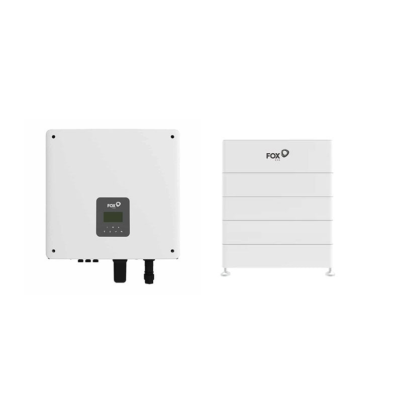 FoxESS 5.99kWh CQ6 Energy Storage & 5kW Single Phase Hybrid Inverter (H1-5.0-E-G2)