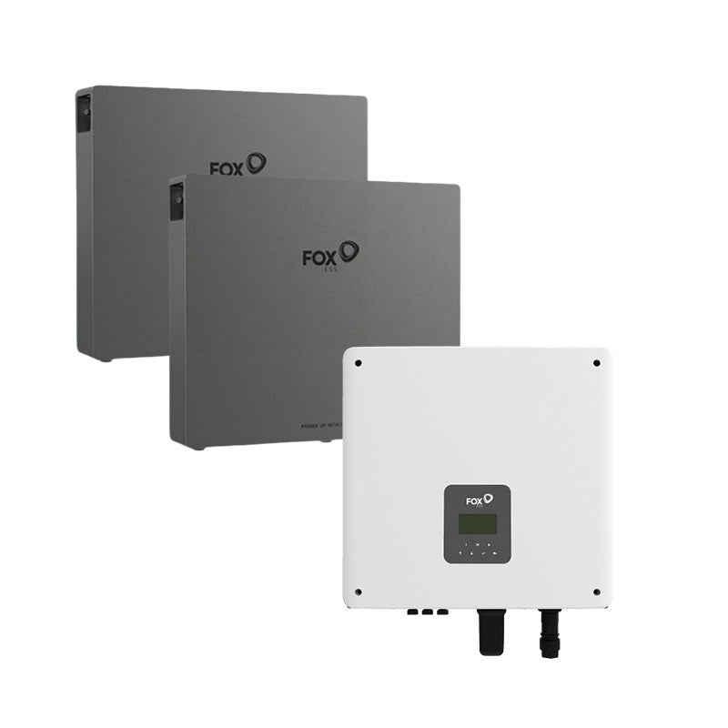 FoxESS 20.72kWh EP11 Energy Storage & 5kW Single Phase Hybrid Inverter (H1-5.0-E-G2)