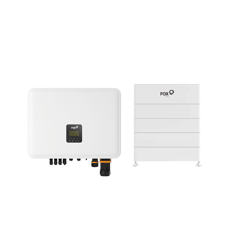 FoxEss 29.95kWh CQ6 Energy Storage & 5kW Three Phase Hybrid Inverter(H3-5.0-Smart-6CTs)